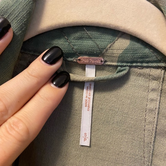 Free People Not Your Brother’s Camo Jacket - Picture 3 of 6